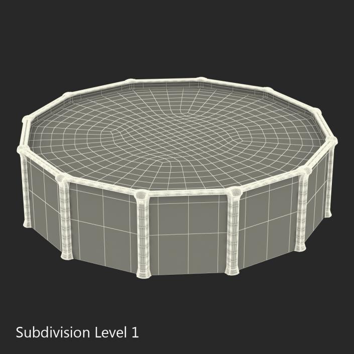 Frame Swimming Pool 3D model