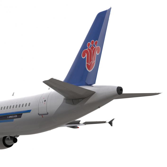 Airbus A321 China Southern Airlines Rigged 3D