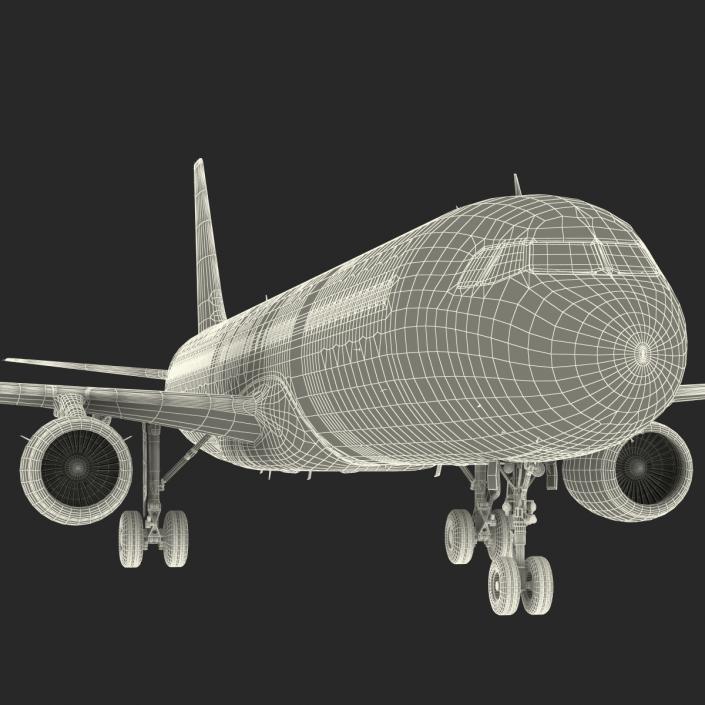 Airbus A321 China Southern Airlines Rigged 3D