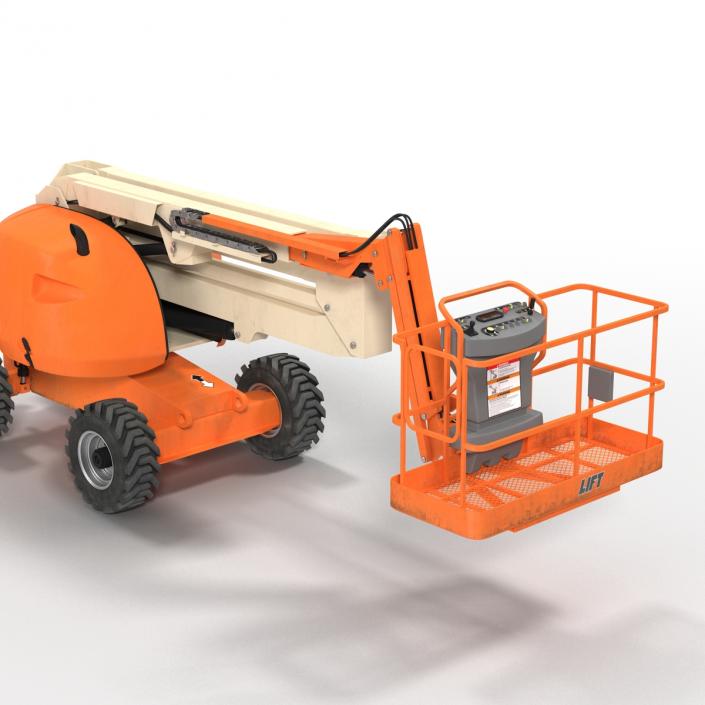 3D model Telescopic Boom Lift Generic 2