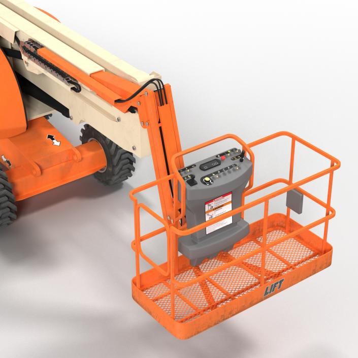 3D model Telescopic Boom Lift Generic 2