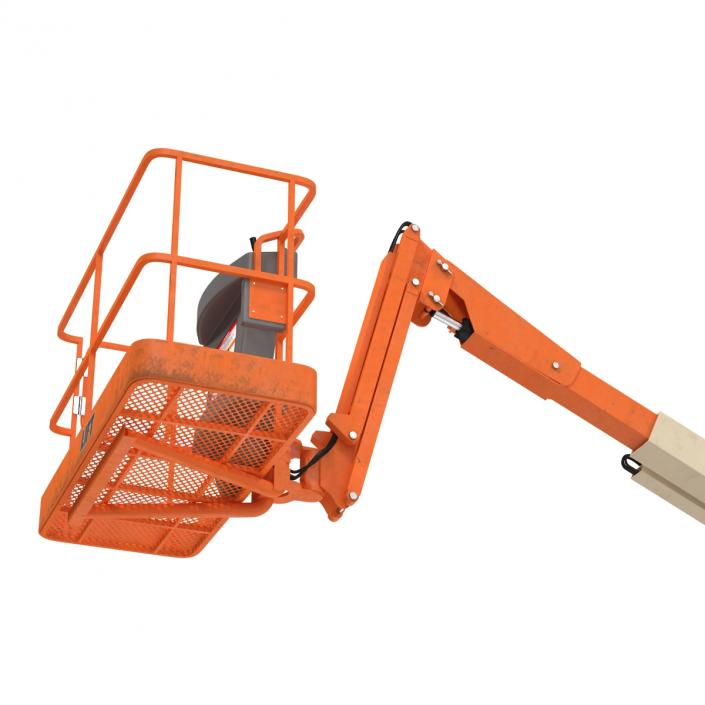 Telescopic Boom Lift Generic 2 Pose 2 3D