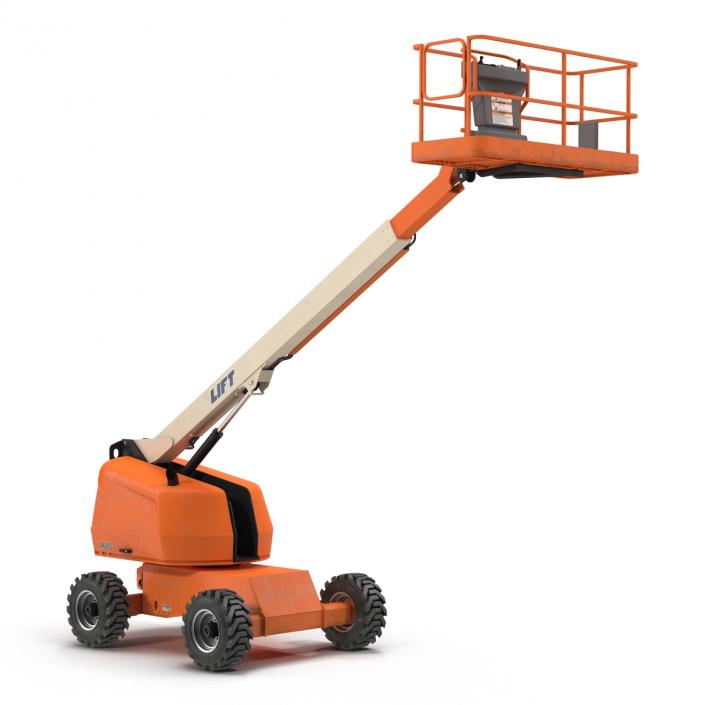 3D model Telescopic Boom Lift Generic Pose 2