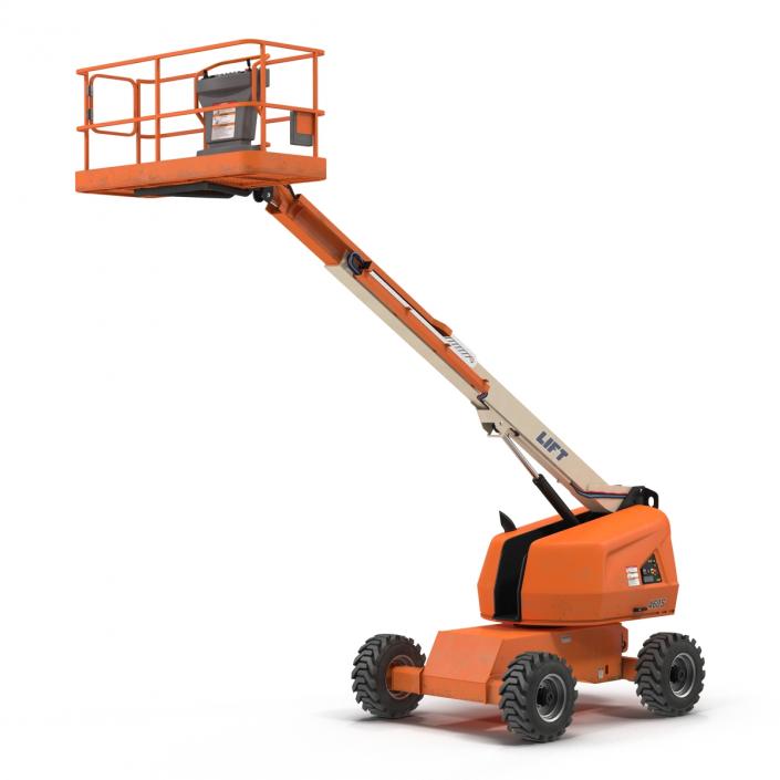 3D model Telescopic Boom Lift Generic Pose 2