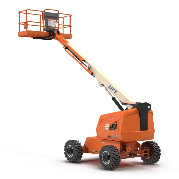 3D model Telescopic Boom Lift Generic Pose 2