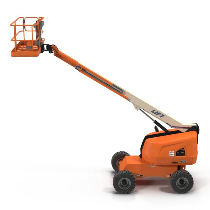 3D model Telescopic Boom Lift Generic Pose 2