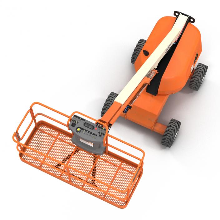 3D model Telescopic Boom Lift Generic Pose 2