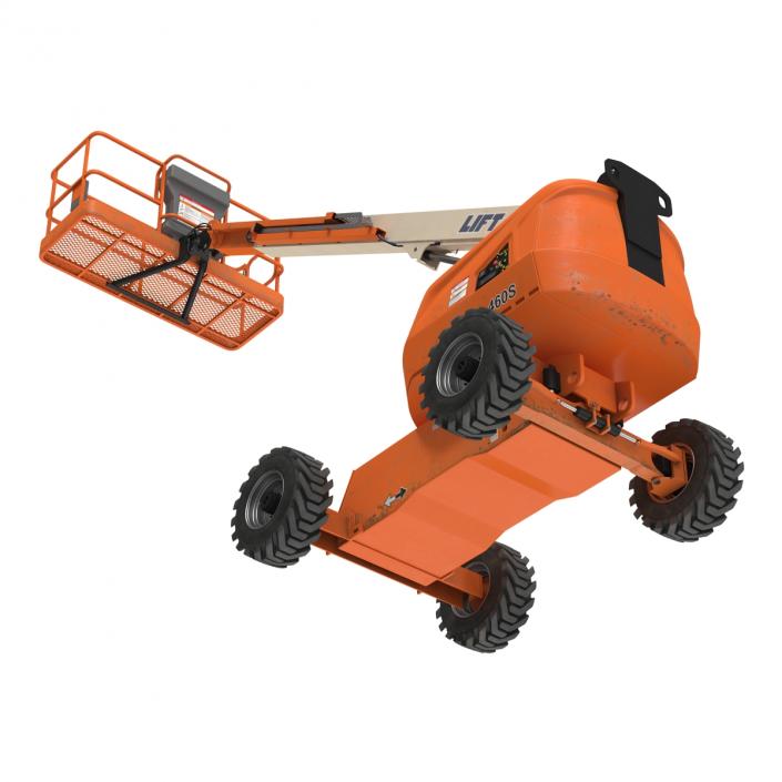 3D model Telescopic Boom Lift Generic Pose 2