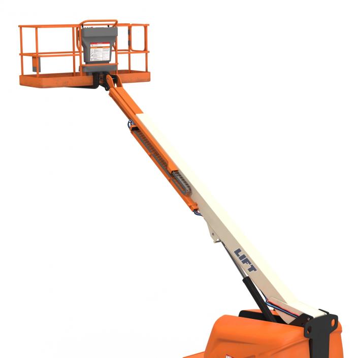 3D model Telescopic Boom Lift Generic Pose 2