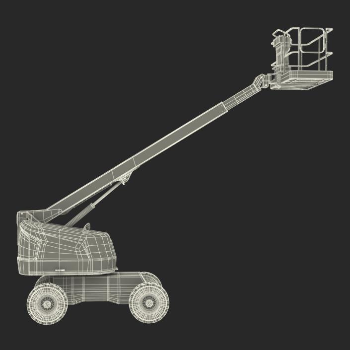 3D model Telescopic Boom Lift Generic Pose 2