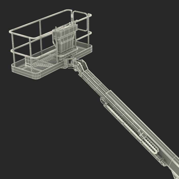 3D model Telescopic Boom Lift Generic Pose 2