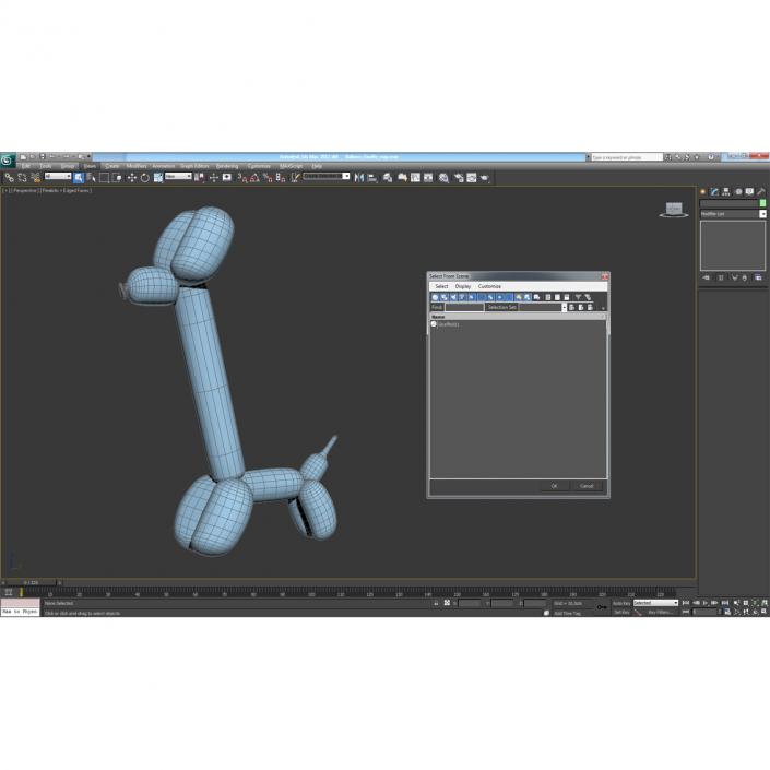 3D model Balloon Giraffe