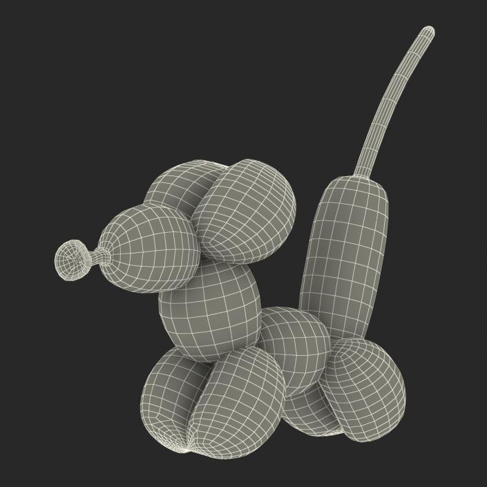 3D Balloon Mouse model