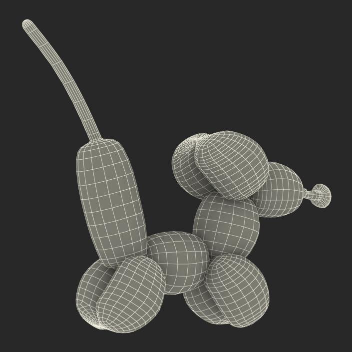 3D Balloon Mouse model