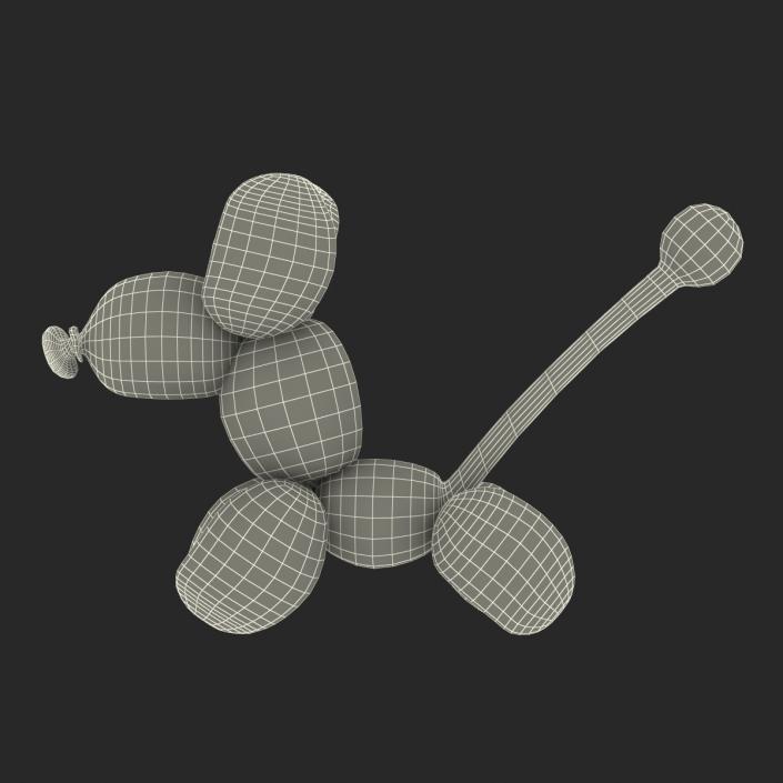 Balloon Poodle 3D model