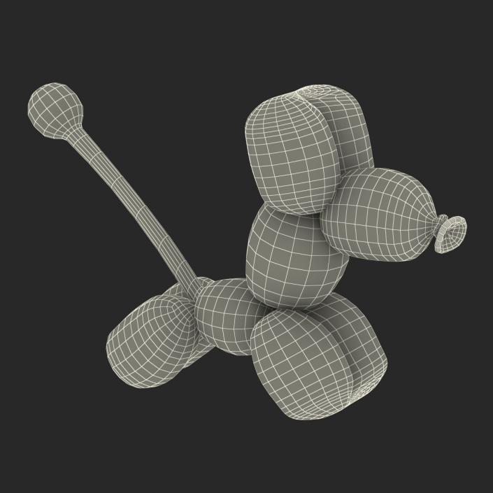 Balloon Poodle 3D model