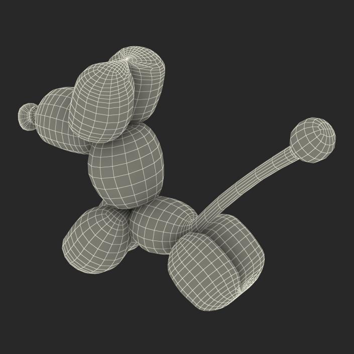 Balloon Poodle 3D model