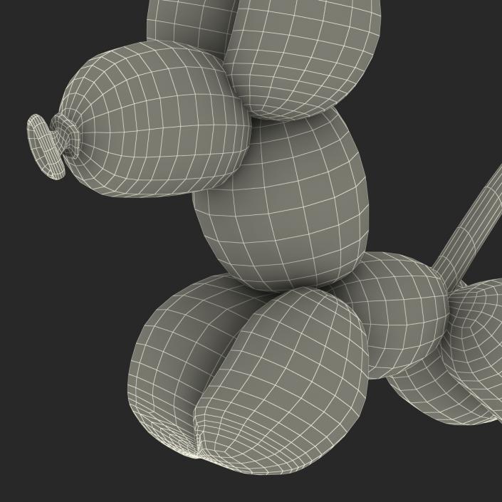 Balloon Poodle 3D model