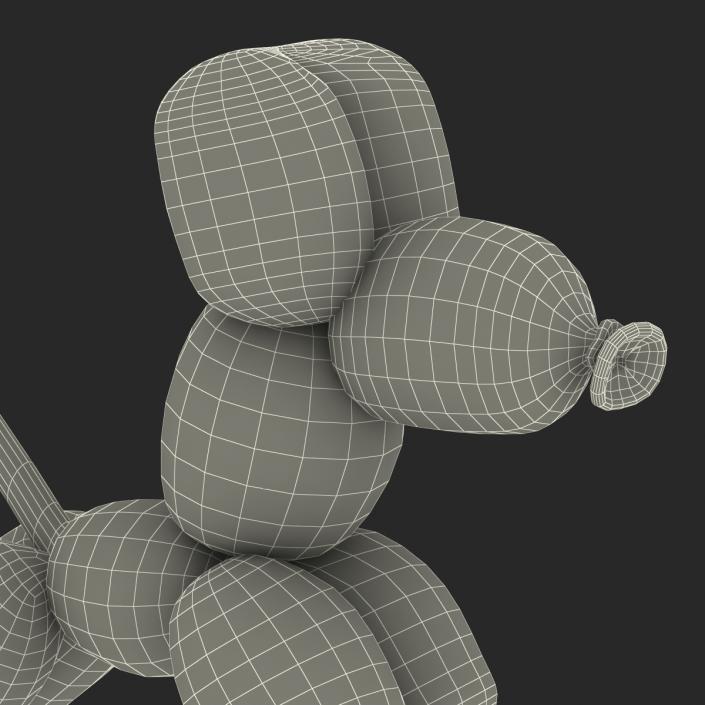 Balloon Poodle 3D model