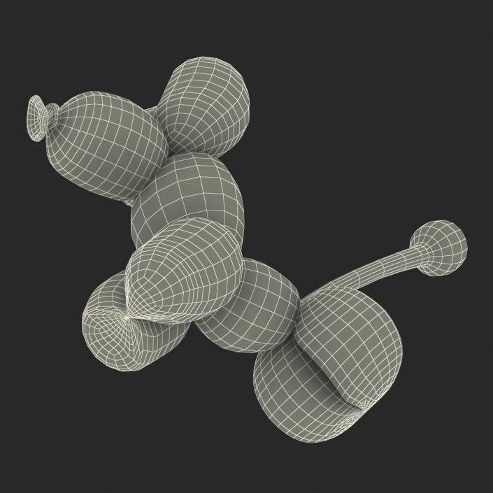 Balloon Poodle 3D model