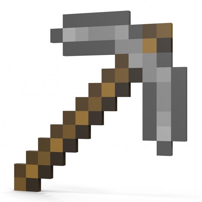 Minecraft Pickaxe 3D