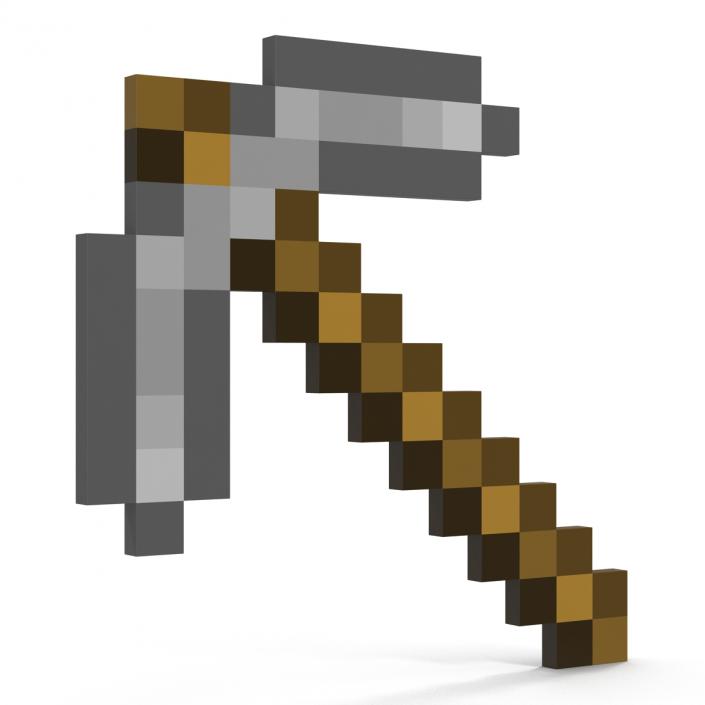 Minecraft Pickaxe 3D