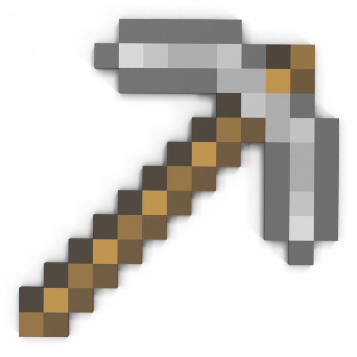 Minecraft Pickaxe 3D