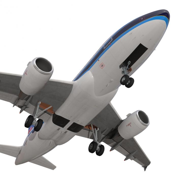 3D model Airbus A318 China Southern Airlines