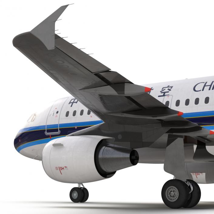 3D model Airbus A318 China Southern Airlines