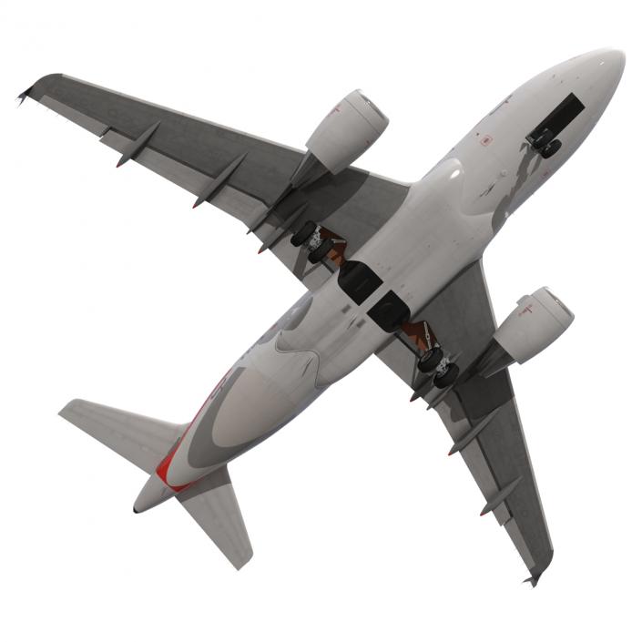 Airbus A318 American Airlines 3D model