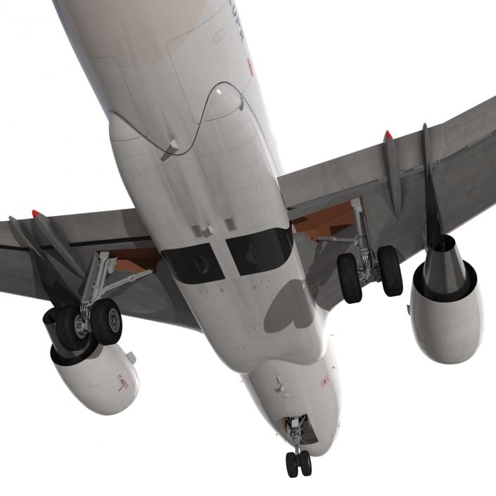 Airbus A318 American Airlines 3D model