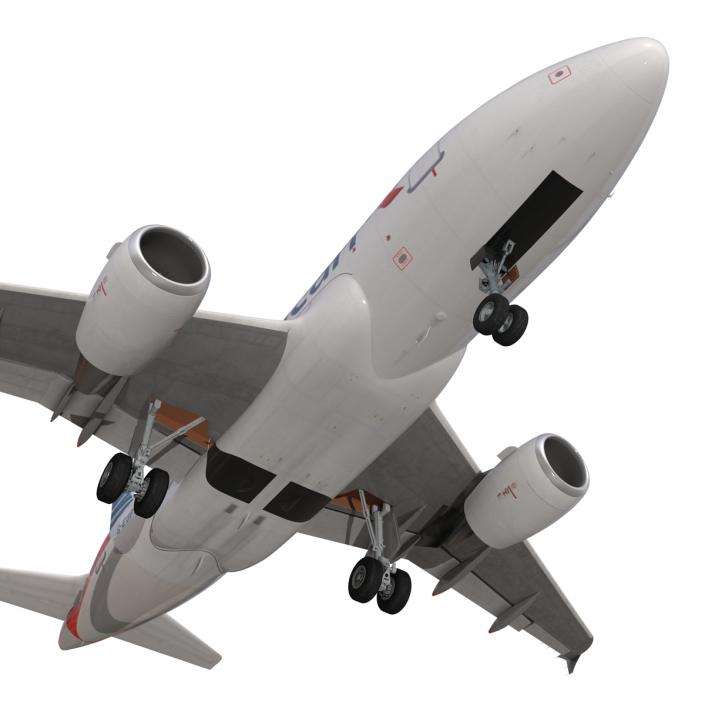 Airbus A318 American Airlines 3D model