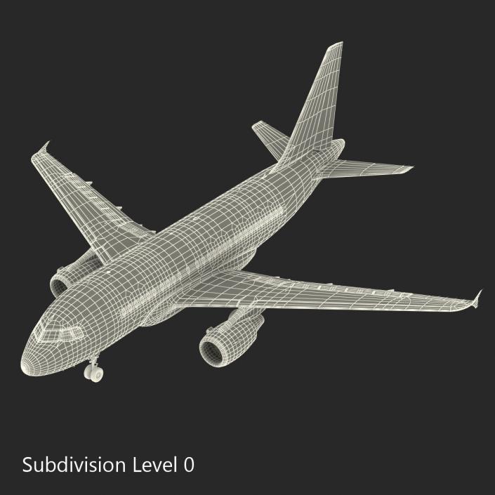 Airbus A318 American Airlines 3D model