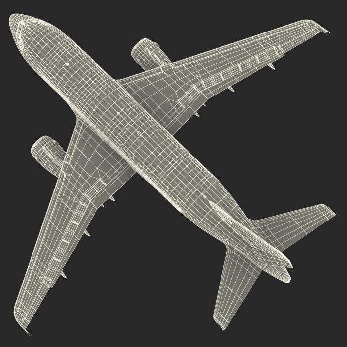 Airbus A318 American Airlines 3D model