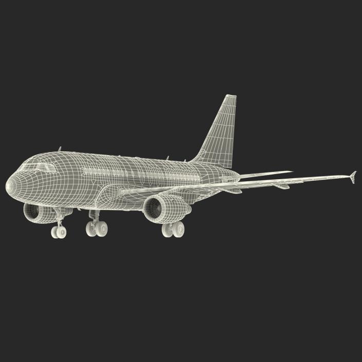 Airbus A318 American Airlines 3D model