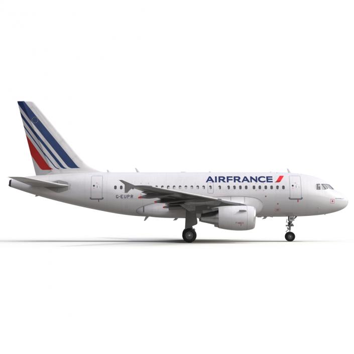 Airbus A318 Air France 3D