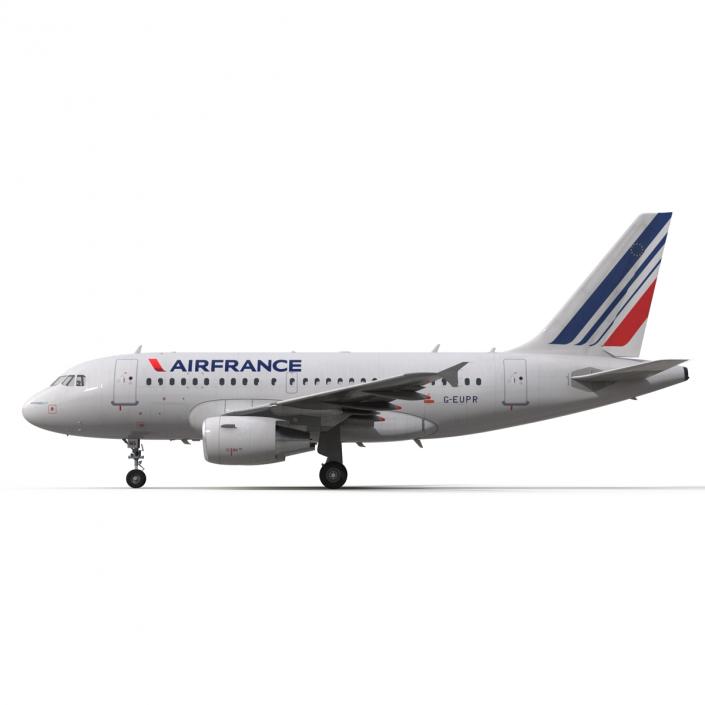 Airbus A318 Air France 3D