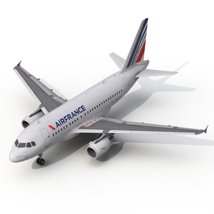 Airbus A318 Air France 3D