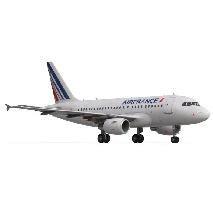 Airbus A318 Air France 3D