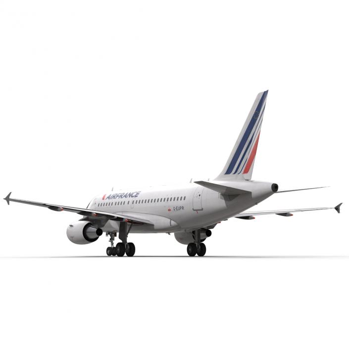 Airbus A318 Air France 3D