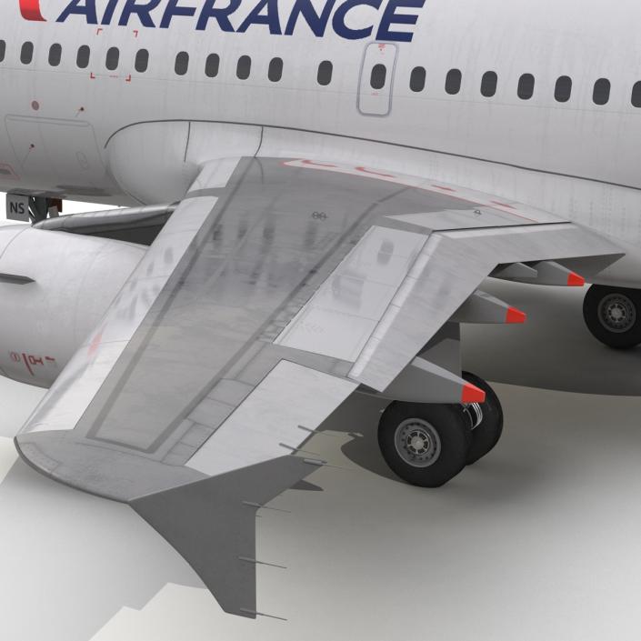 Airbus A318 Air France 3D