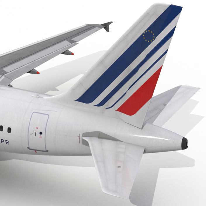 Airbus A318 Air France 3D