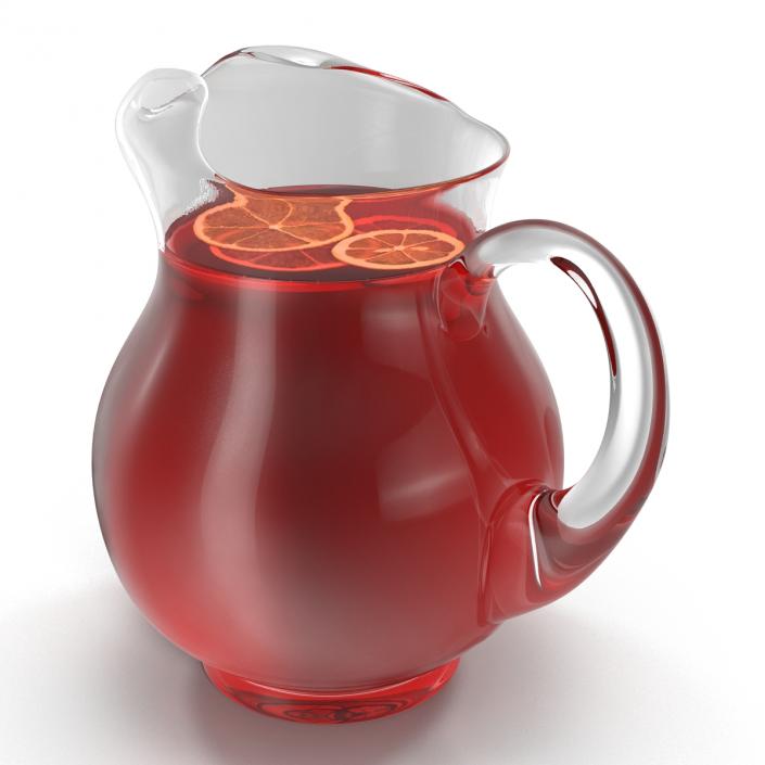 Fruit Punch Pitcher 3D model