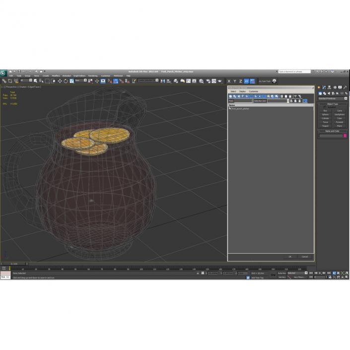 Fruit Punch Pitcher 3D model