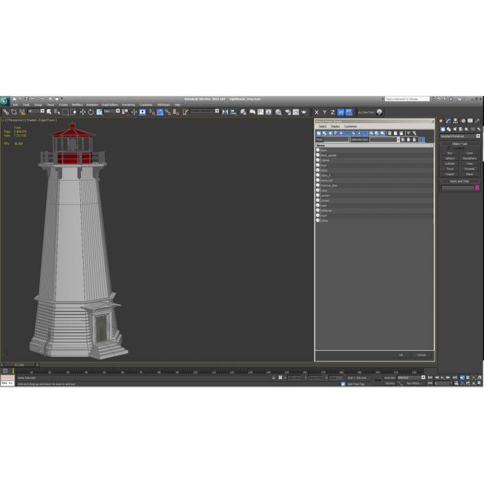 3D model Lighthouse