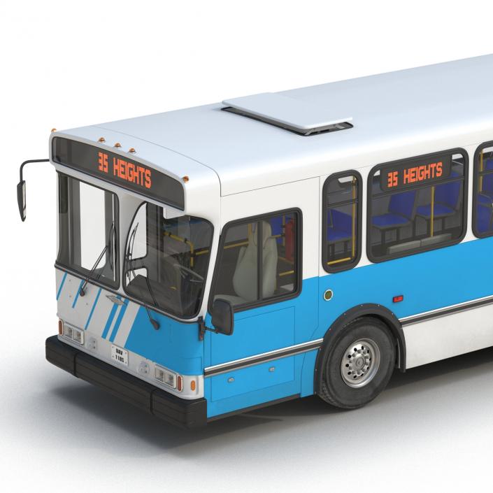 3D model Orion V Transit Bus Simple Interior