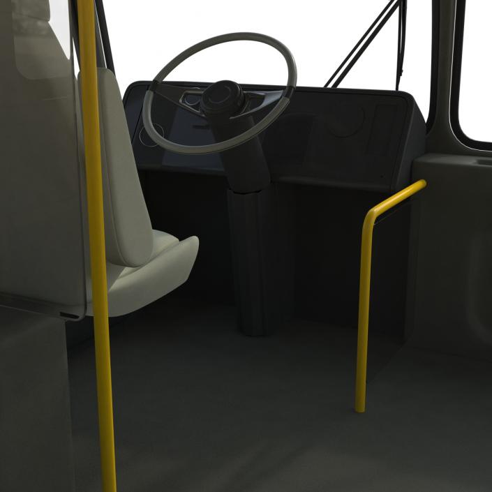 3D model Orion V Transit Bus Simple Interior