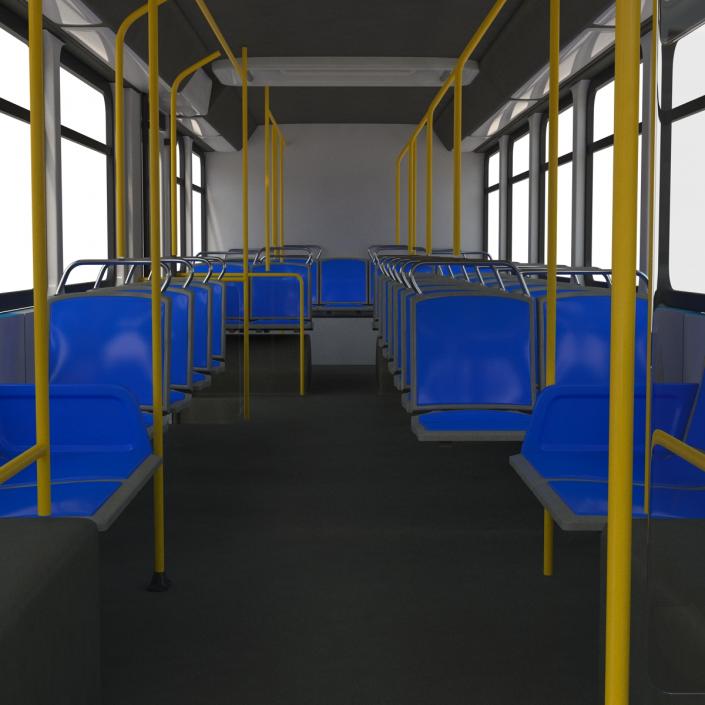 3D model Orion V Transit Bus Simple Interior