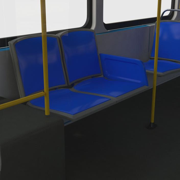 3D model Orion V Transit Bus Simple Interior