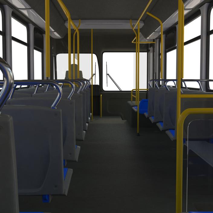 3D model Orion V Transit Bus Simple Interior